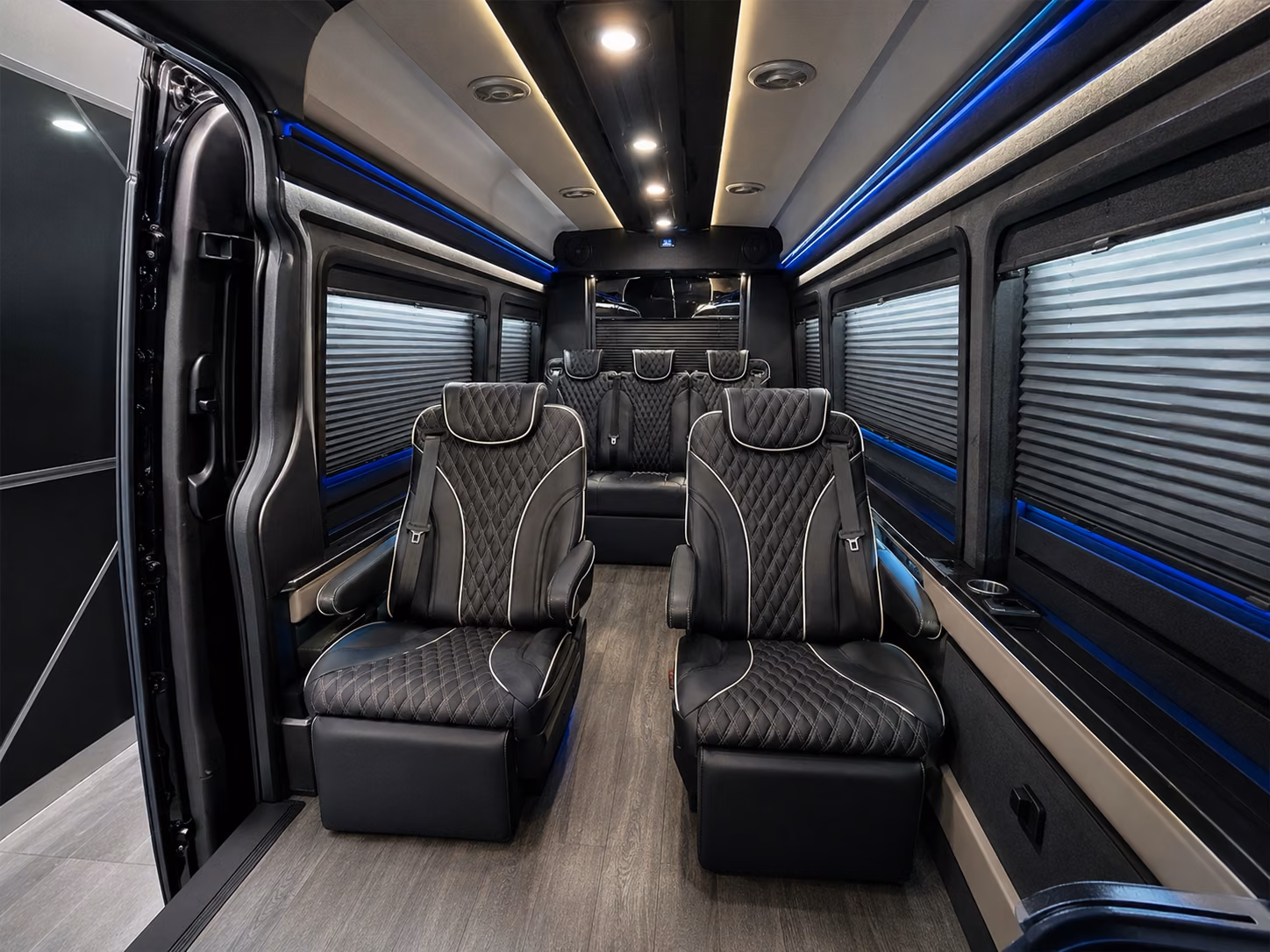 augusta sprinter van with driver inside