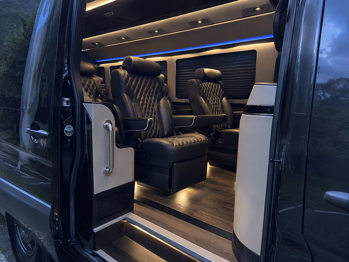 augusta sprinter van with driver interior