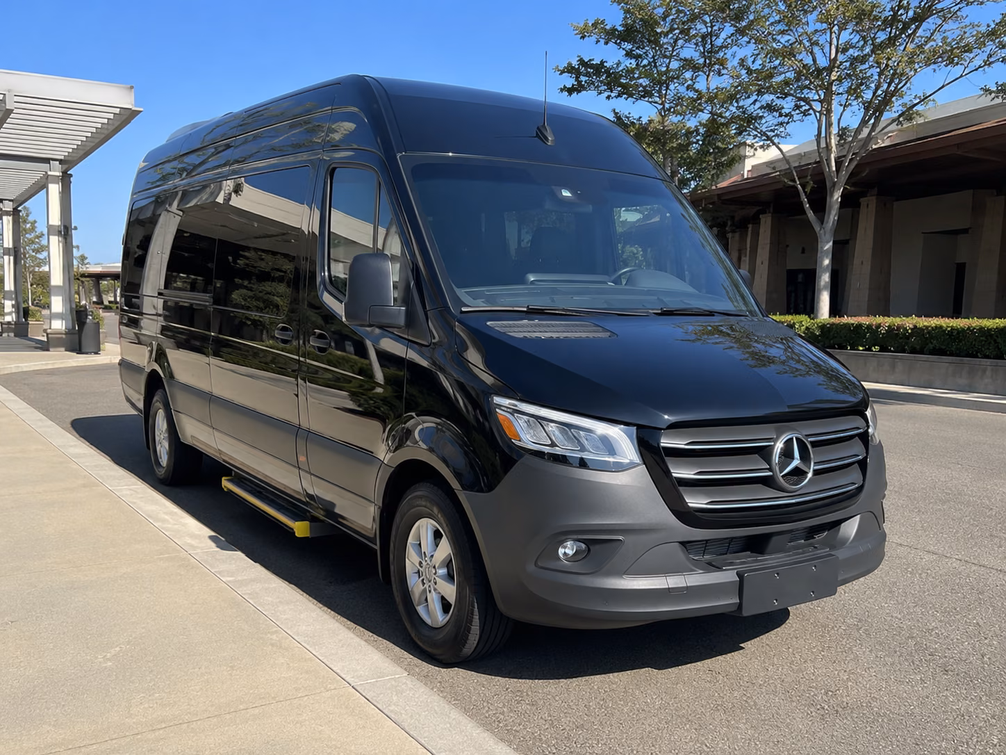 augusta sprinter van with driver