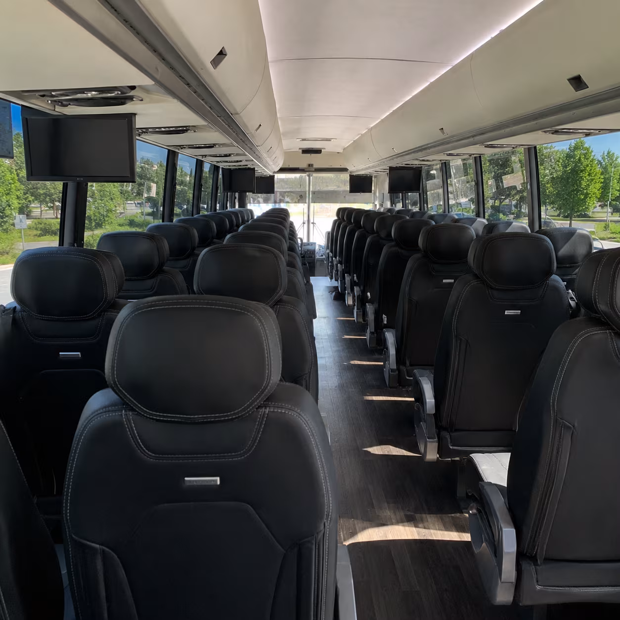 charter buses for large augusta prom groups and school organized transportation
