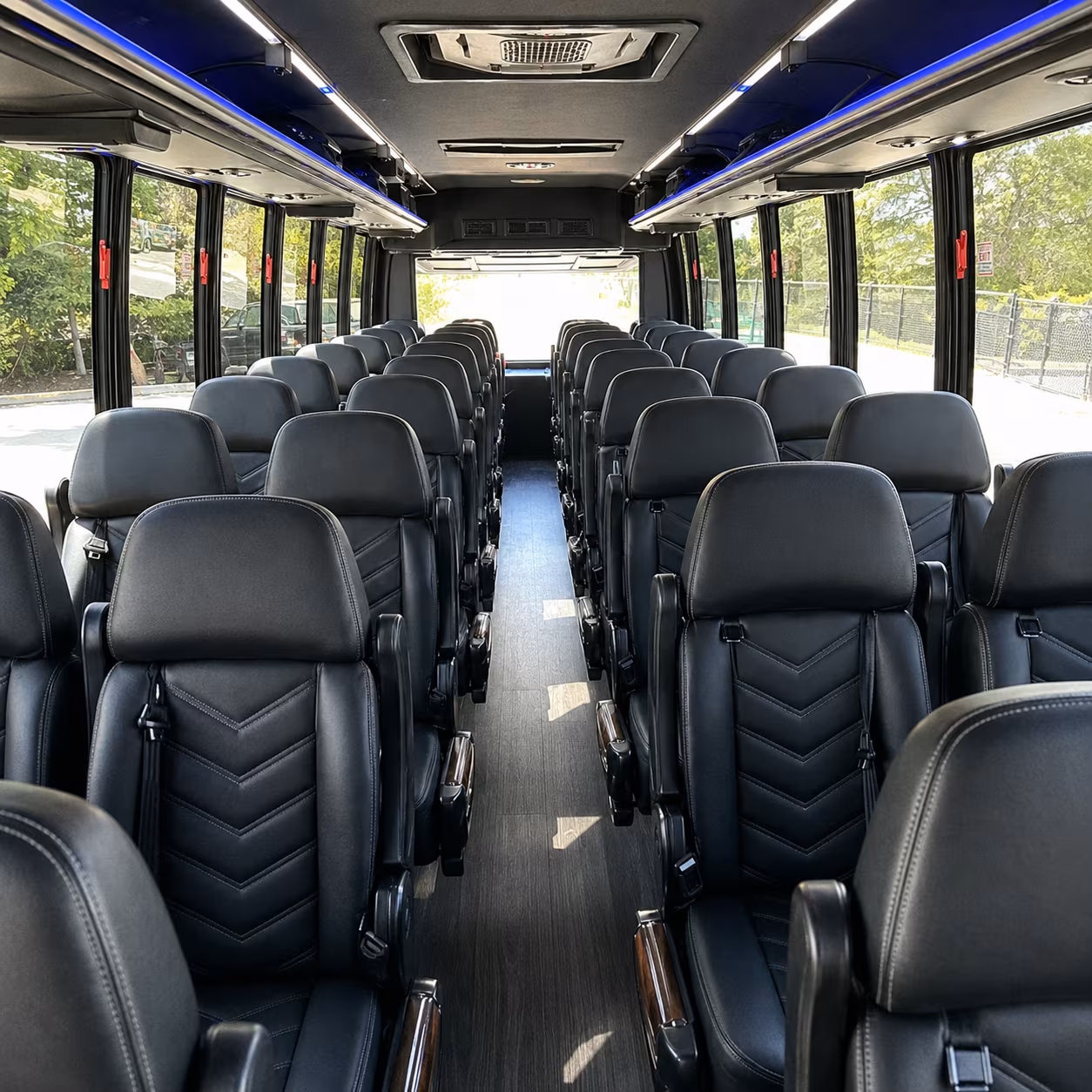 wedding transportation and shuttle buses in augusta
